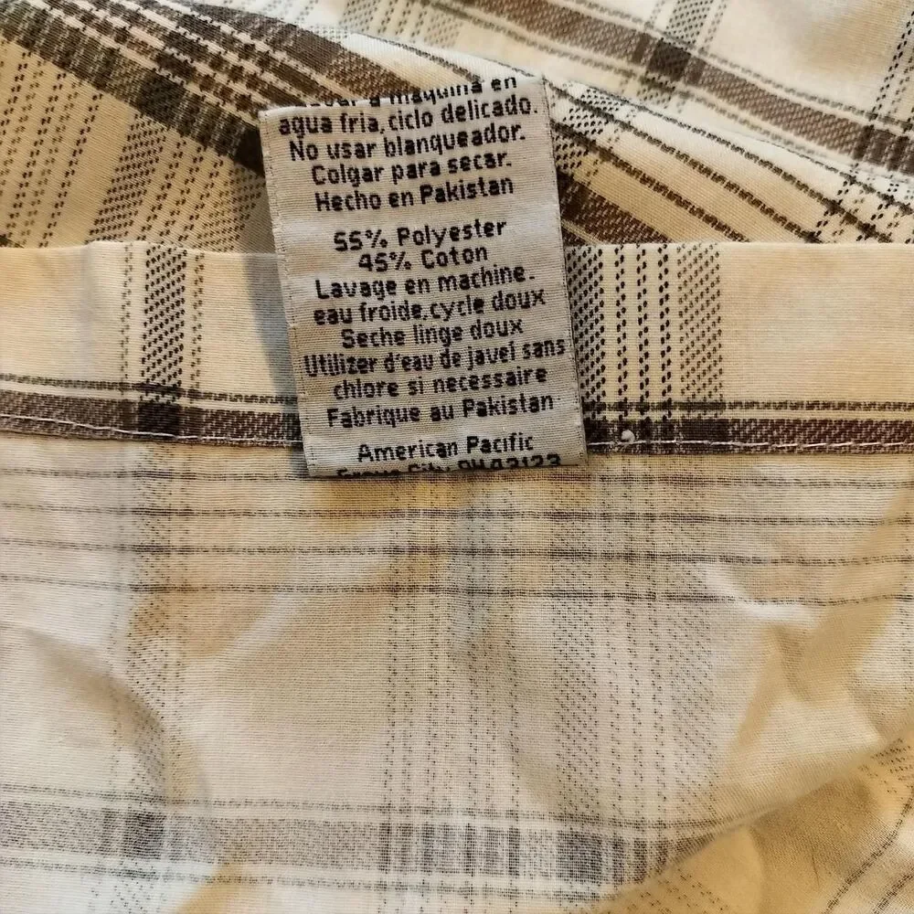 Vintage American Pacific cotton polyester blend twin size flat shee